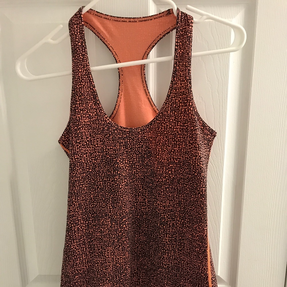 Lululemon Cool Racerback I CRB sz 6 Dot Tank